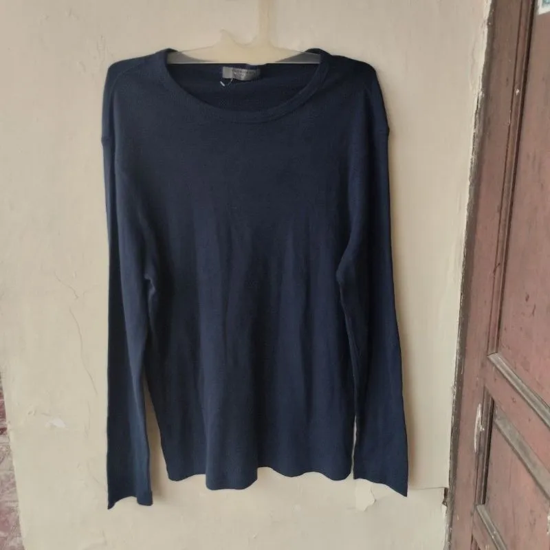 Long Sleeve Giordano Navy Original photo 1