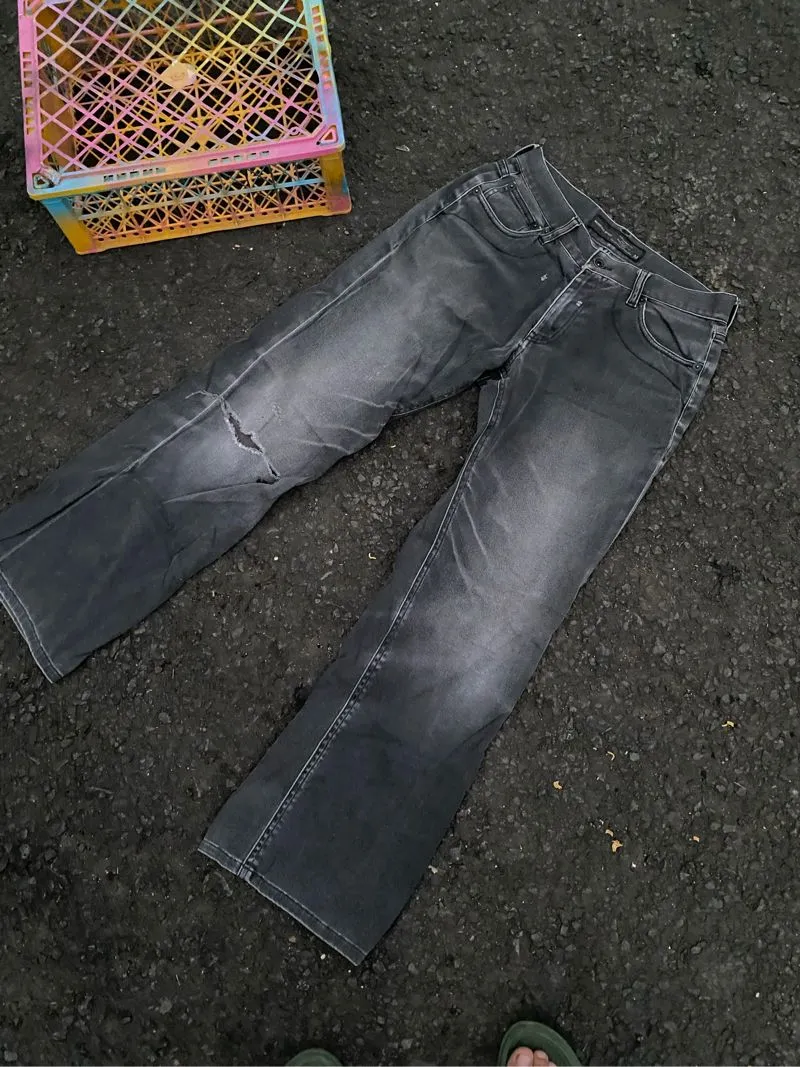 Celana jeans denim wash photo 1