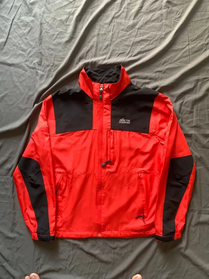 Streetwear Casual Track jacket Pria red photo 1