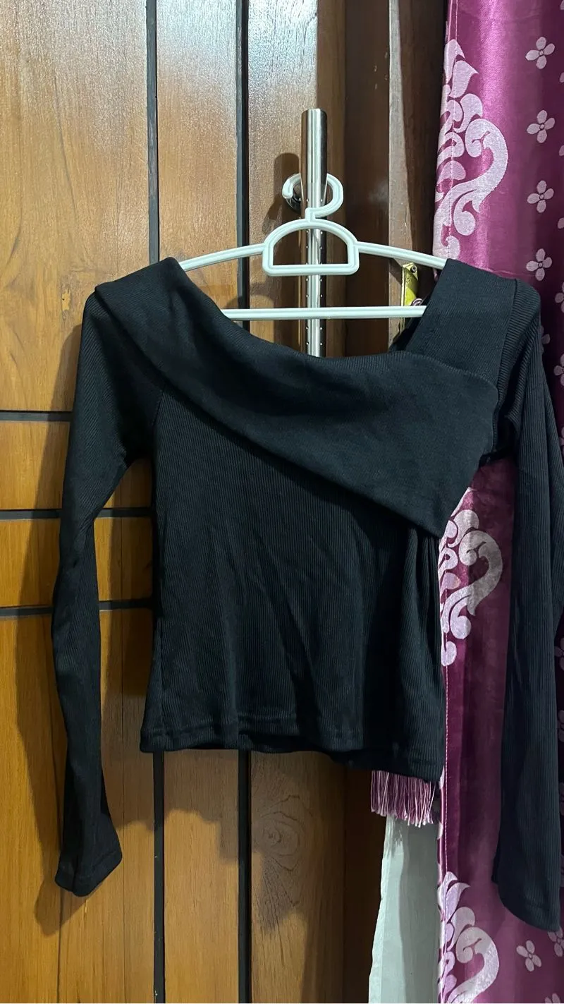 blouse sabrina crop photo 1