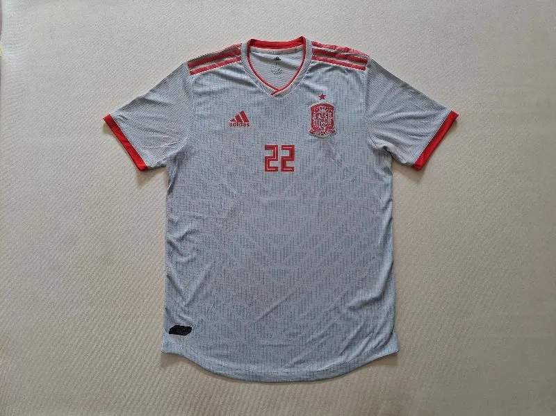 JERSEY ADIDAS SPANYOL AWAY 2018/2019 ORIGINAL 100% photo 1