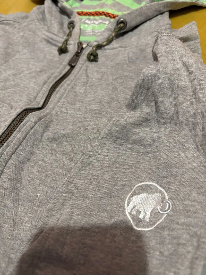 Mammut zip-up sweatshirt hoodie photo 1