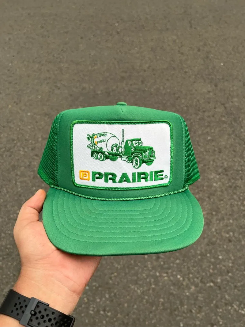Vintage Streetwear Hat Pria green photo 1