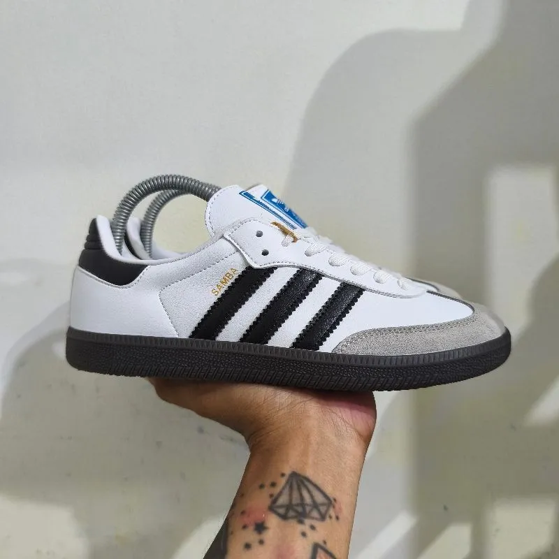Adidas Samba OG White Gum Core Black photo 1