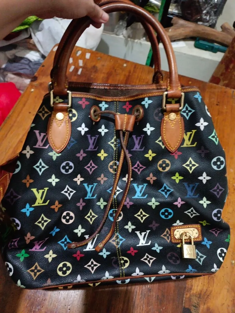 Louis  Vuitton multicolor bucket photo 1