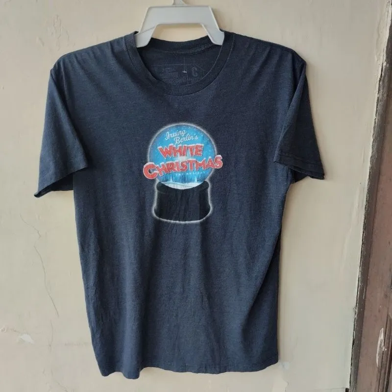 Vtg T-shirt irving berlin white christmas the Musical photo 1