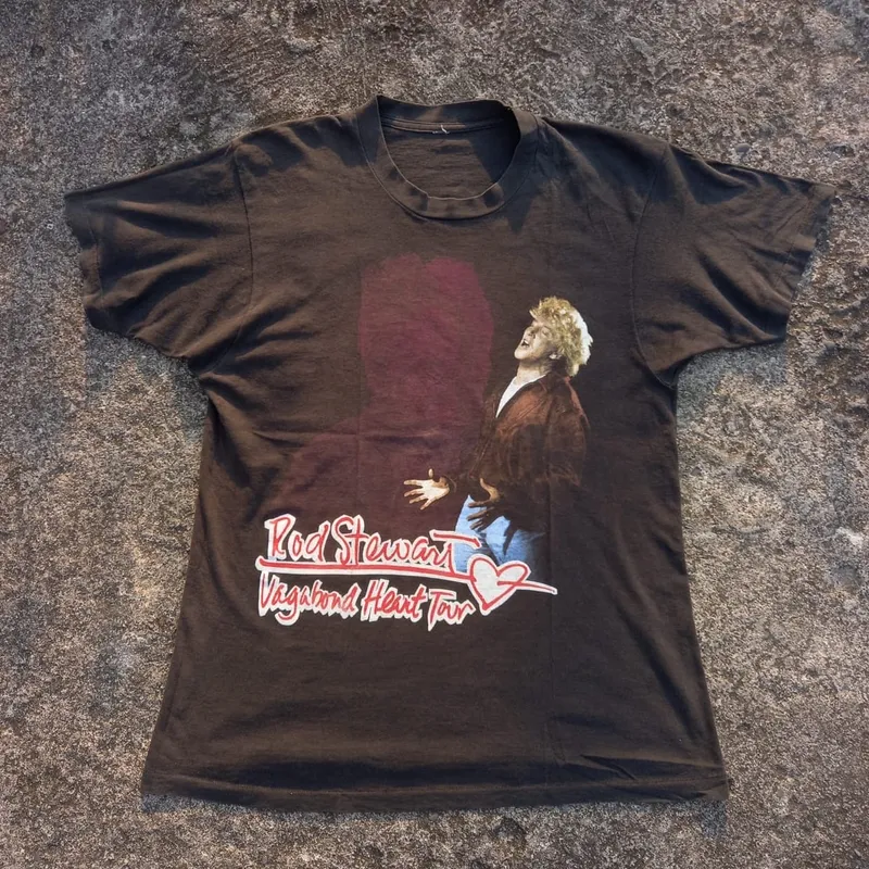 Vintage T-shirt Pria black photo 1