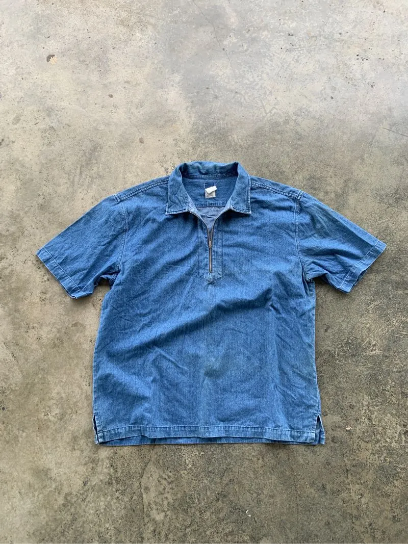 Vintage Old Navy Halfzip Denim  photo 1