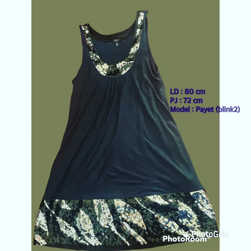 Luxury Midi dress Wanita black photo 1