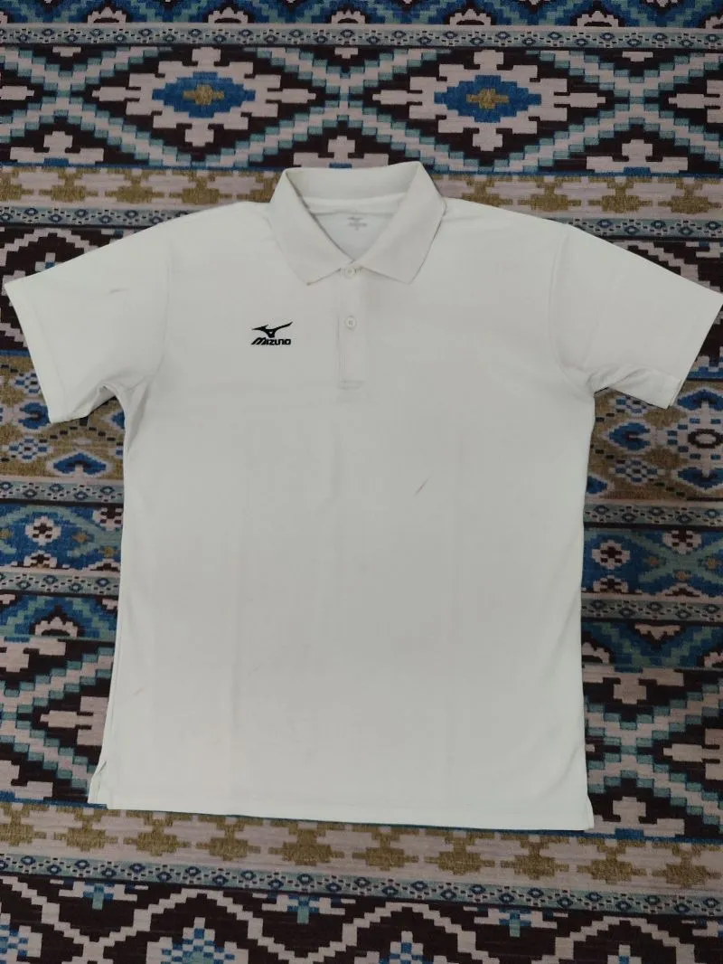 polo shirt Mizuno white photo 1