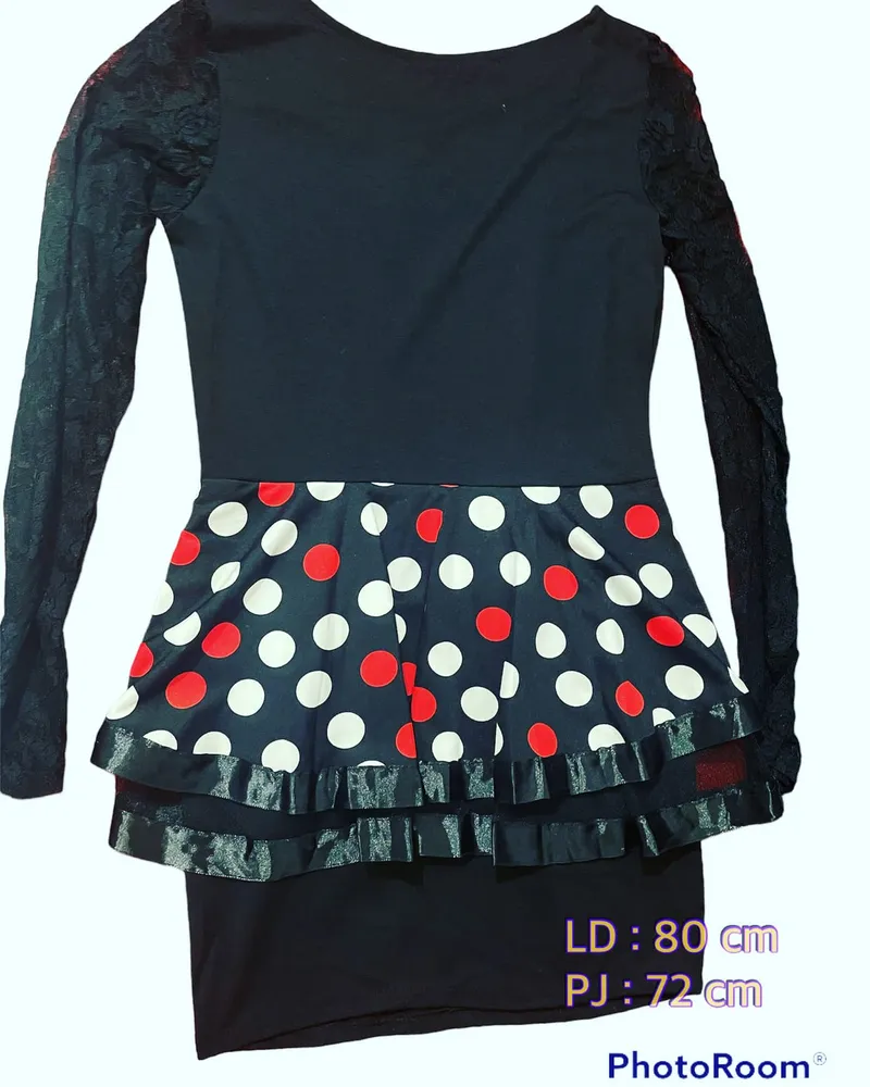 Luxury Bodycon dress Wanita black photo 1