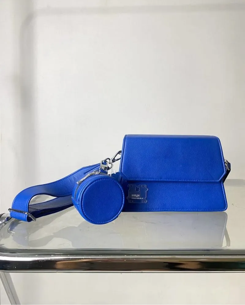 SHILOH BLUE CROSSBAG LEATHER  photo 1