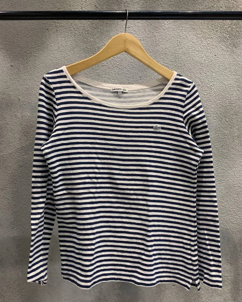 Lacoste Stripe Longsleeve Tshirt photo 1