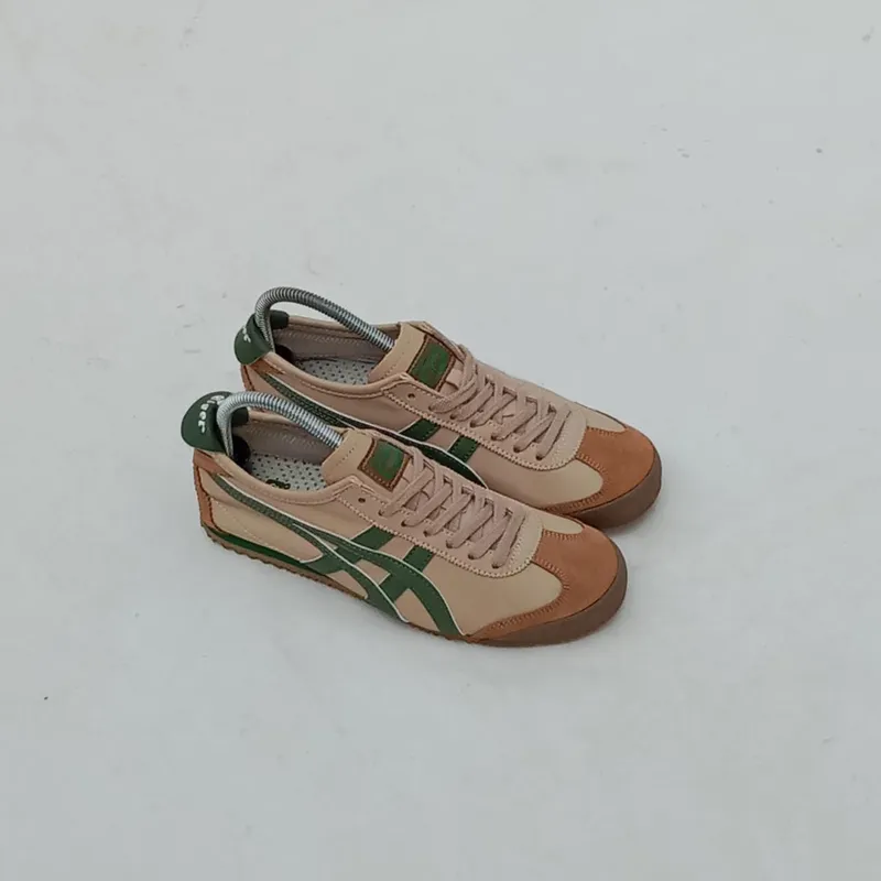 Onitsuka Tiger Streetwear Skater Sneakers Wanita tan brown photo 1