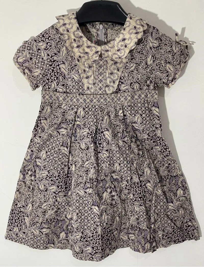 DRESS BATIK KERIS ANAK UMUR 3-6TAHUN photo 1