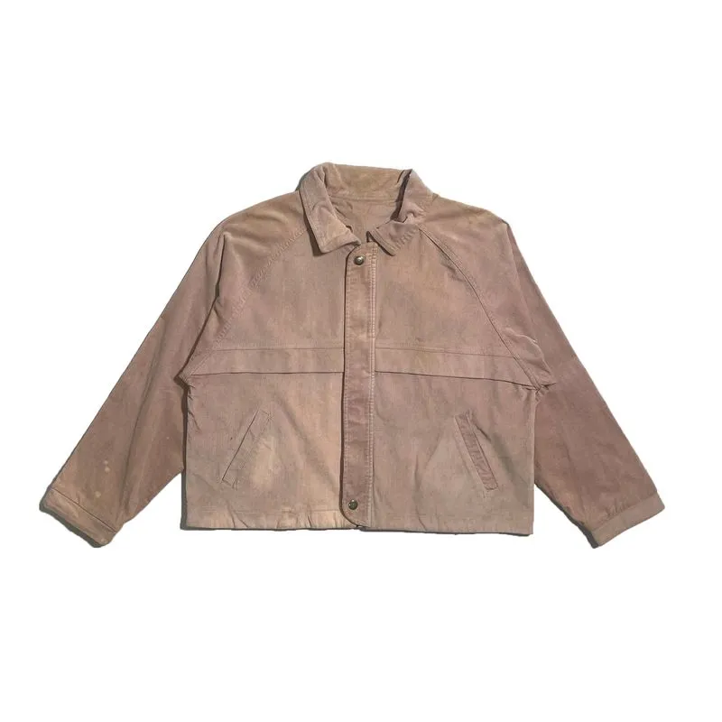 Minimalist Casual Windbreaker Wanita pink photo 1
