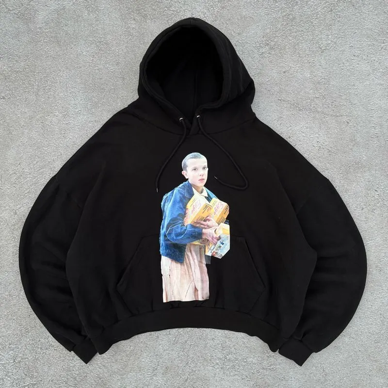 No tag boxy cut Hoodie photo 1