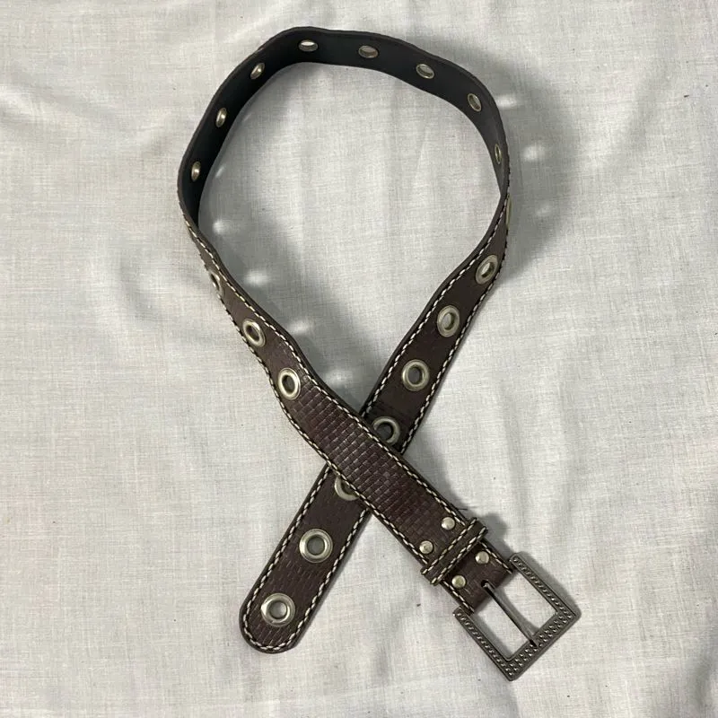 Japanese brand croco brown belt photo 1