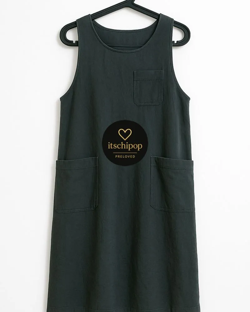 Midi dress denim photo 1