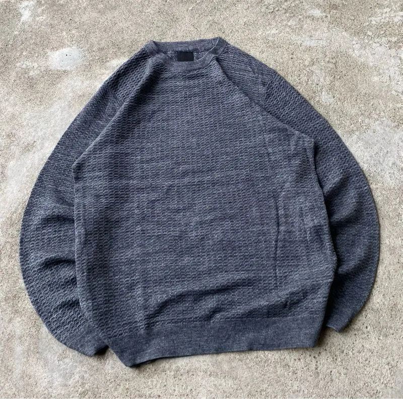 H&M TEXTURED SWEATER KNIT photo 1