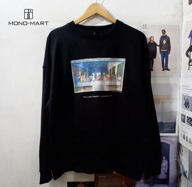 Vintage Streetwear Sweatshirt Pria black photo 1