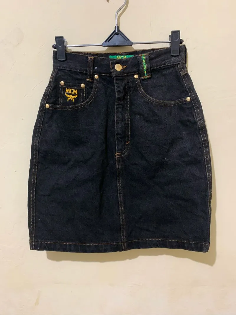 MCM denim skirt photo 1