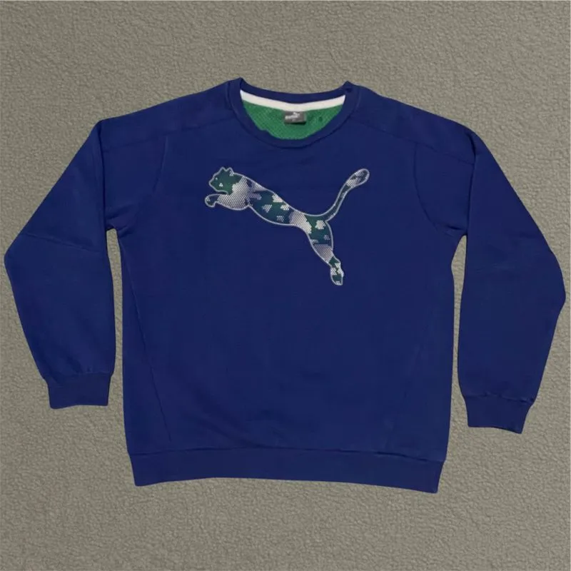 Puma Streetwear Sportswear Sweatshirt Kids navy photo 1