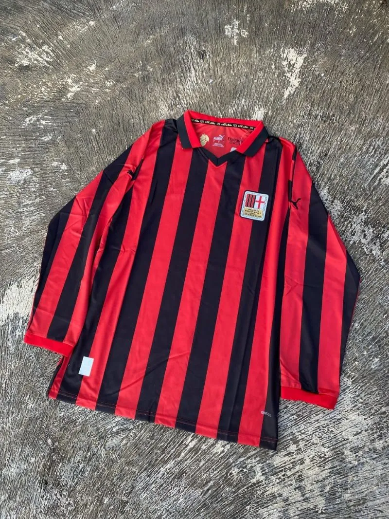 Puma AC Milan 125th Anniversary Authentic LS Jersey photo 1