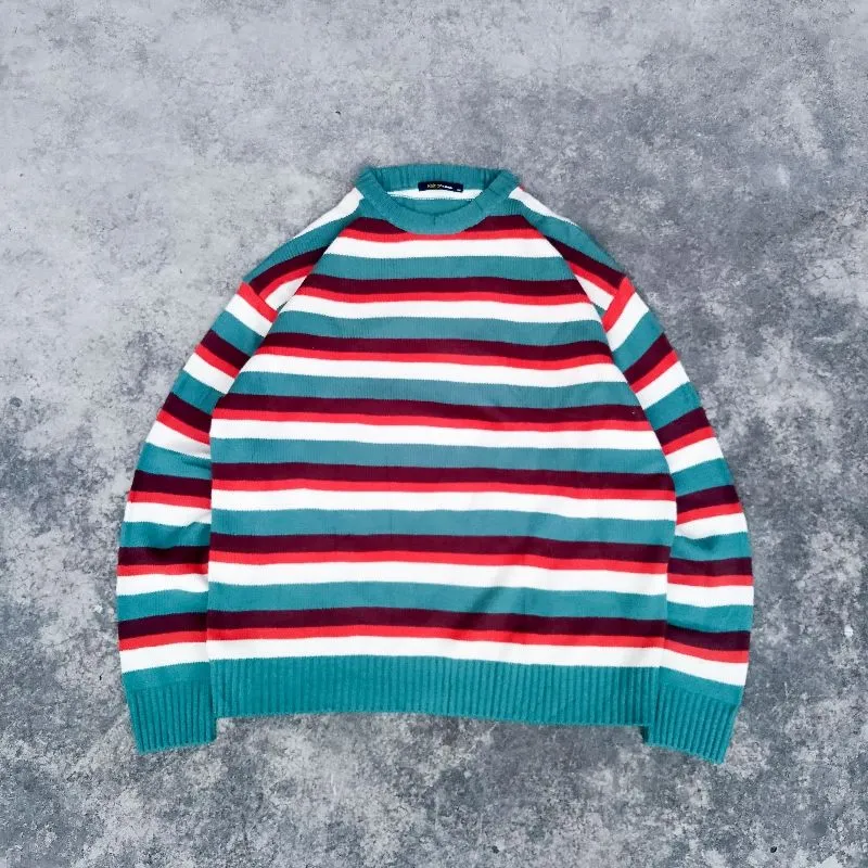 Stripe Knitwear knit on by Kinloch UNISEX photo 1