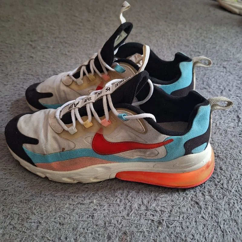 Sepatu Nike Air Max 270 React Size 44 28 cm