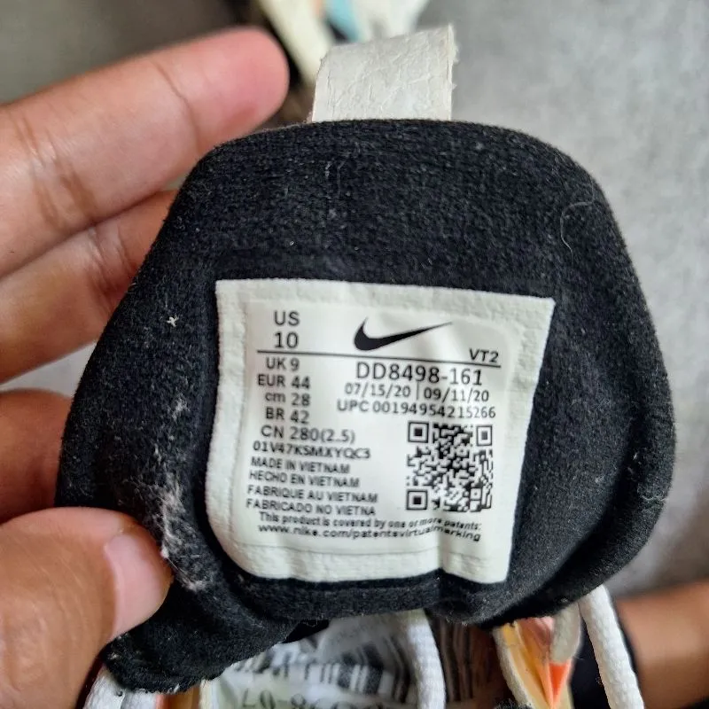 Sepatu Nike Air Max 270 React Size 44 28 cm Preloved