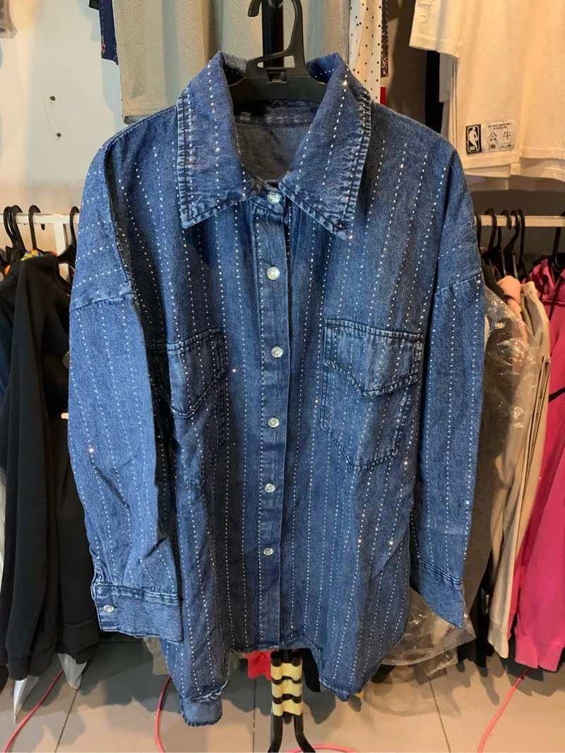 Kemeja jeans blink photo 1