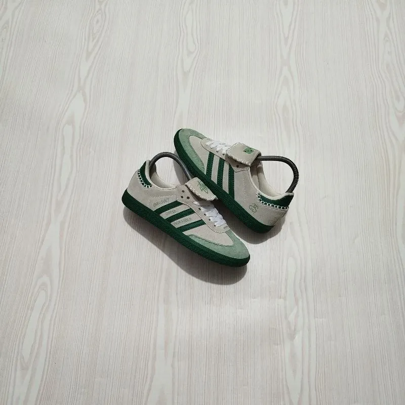 adidas gazelle silver green womens Custom Adidas Samba x Stussy Dice – JWCKICKS main image 0