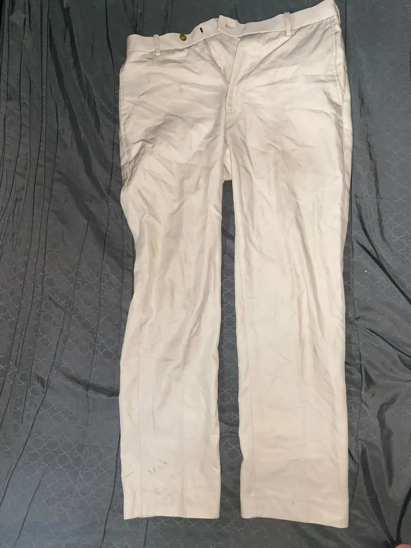 Uniqlo Casual Casual pants Pria cream photo 1