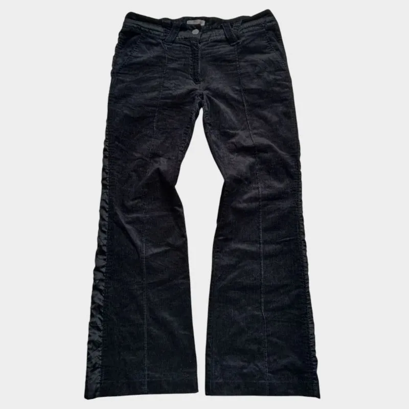 Mandarin duck nylon side line velour pant photo 1