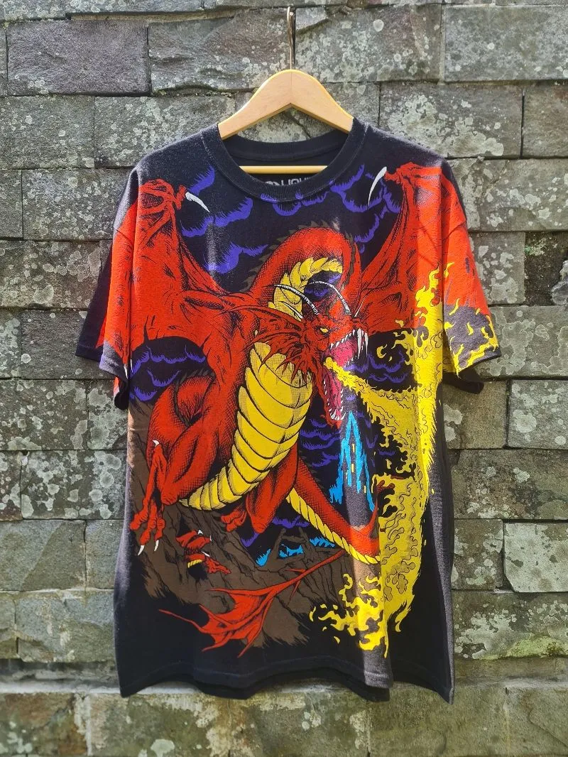 Liquid blue dragon tshirt photo 1