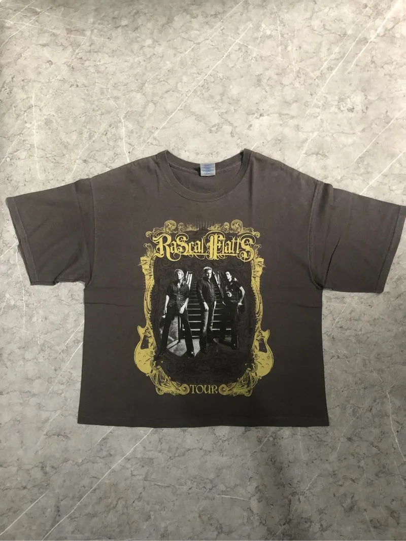 Gildan Vintage T-shirt Pria gray photo 1