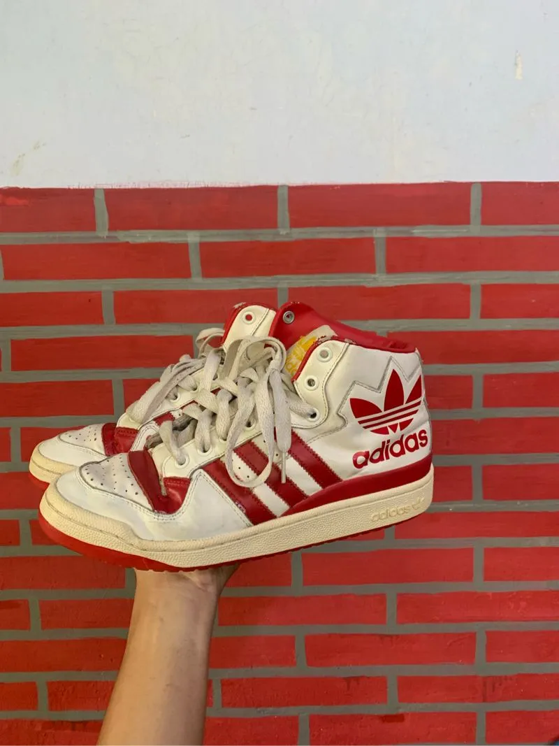Sepatu Adidas Forum High Home Alone Size 43 Rare