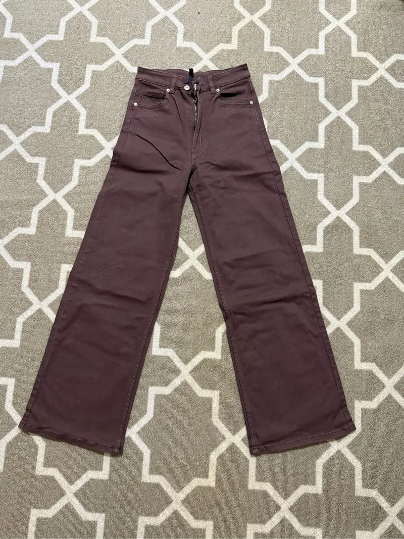 H&M baggy jeans coklat photo 1