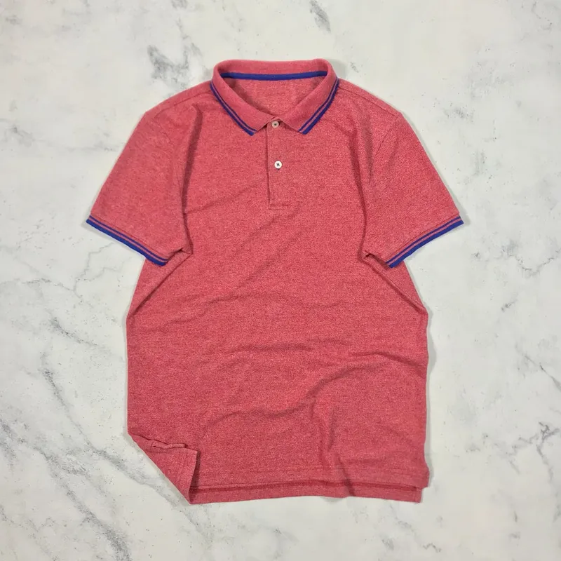 Giordano Casual Polo shirt Pria red photo 1