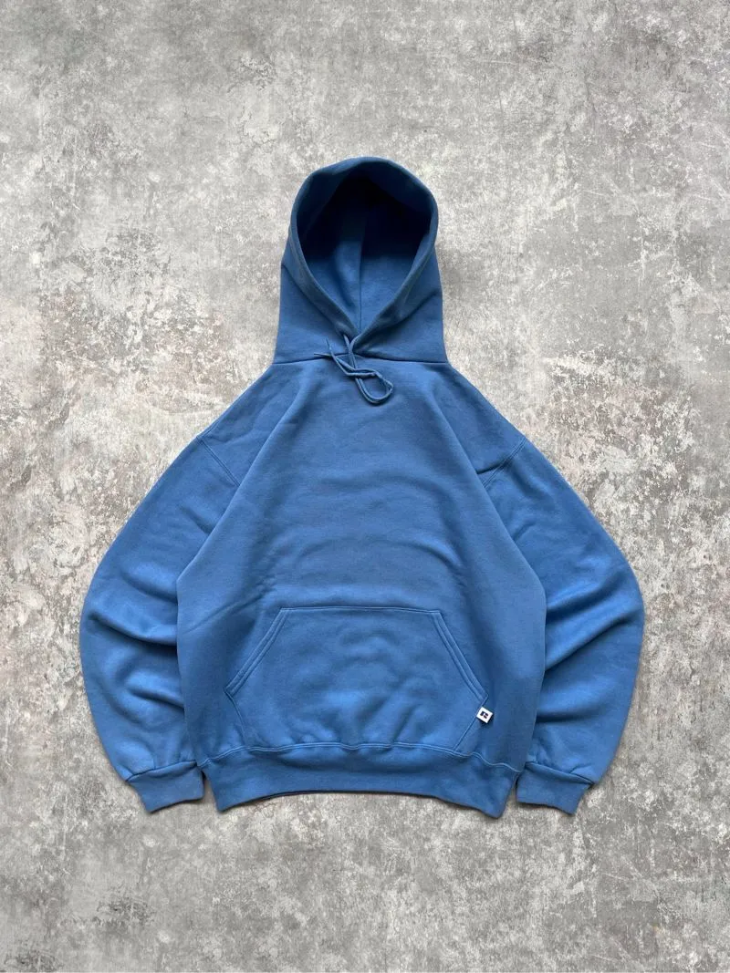 00’s Blank Russel Athletic Hoodie “Baby Blue” photo 1