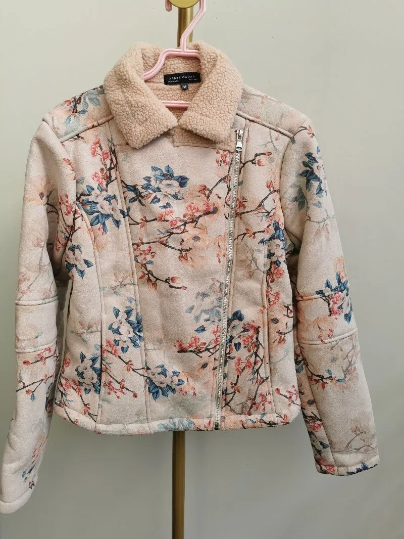 Jaket winter peach photo 1