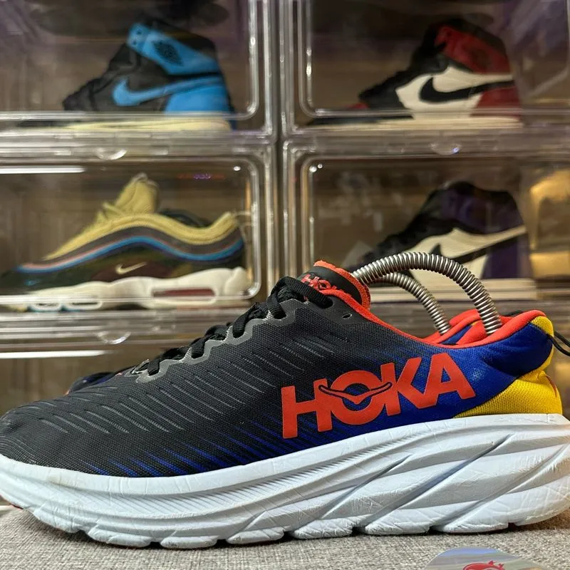 HOKA RINCON 3 BLACK DAZZLING , HOKA RINCON 3 BLACK , HOKA RI photo 1