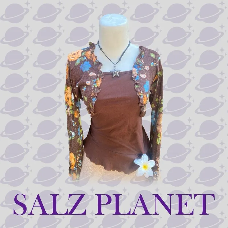 vintage sexy brown flower 🌺🤎 photo 1