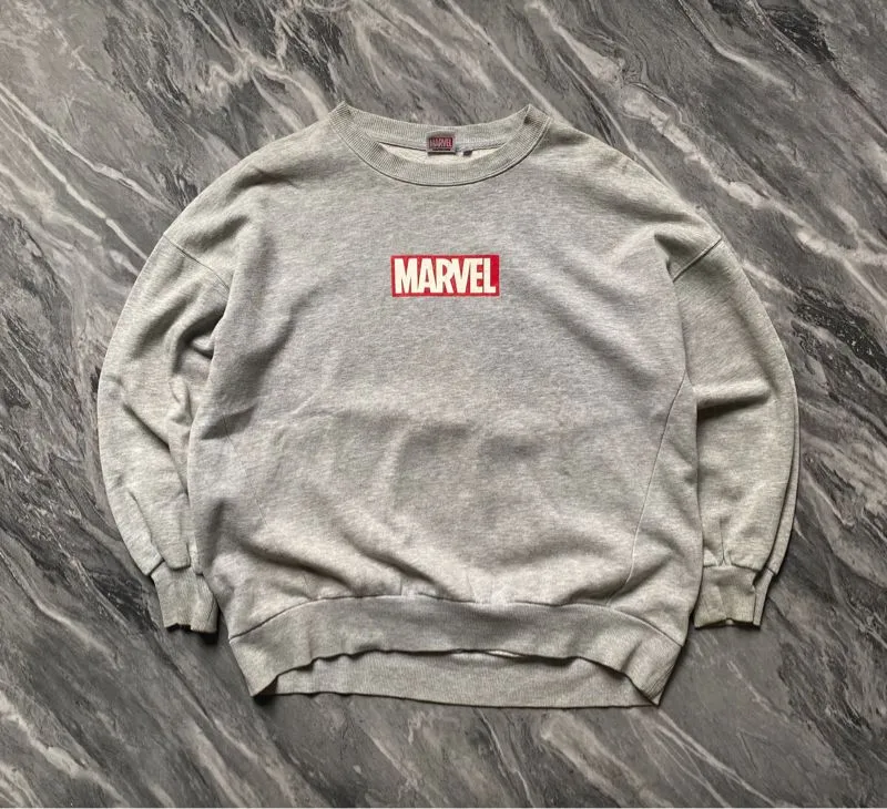 Marvel Streetwear Sweater Pria gray photo 1