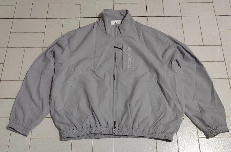 Jaket Sport Windbreaker Codegraphy Tech Short Oversize Abu photo 1