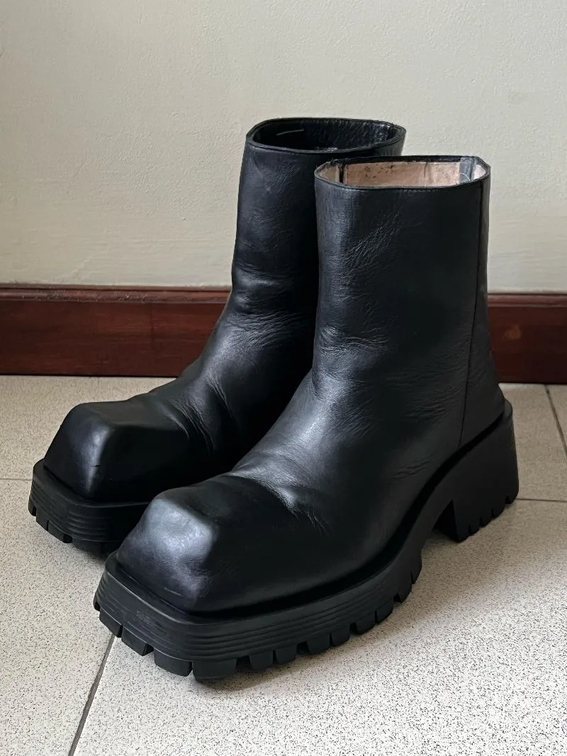 Balenciaga trooper boots. Not Rick Owens Maison margiela photo 1