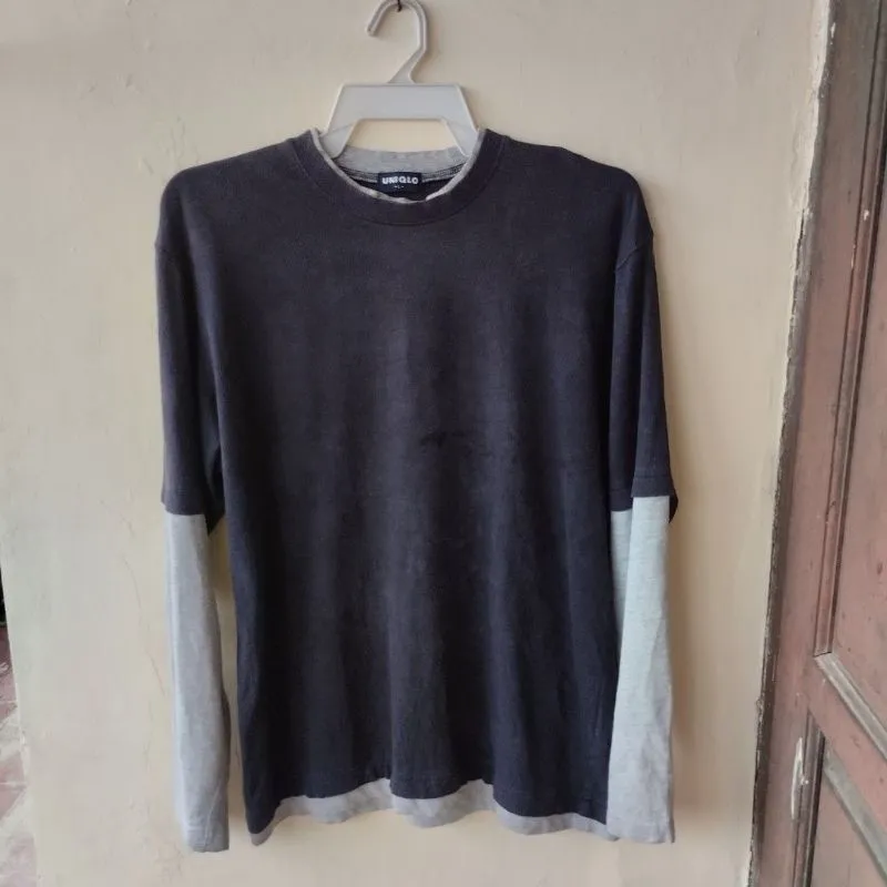 Long Sleeve Uniqlo Double layer Original  photo 1