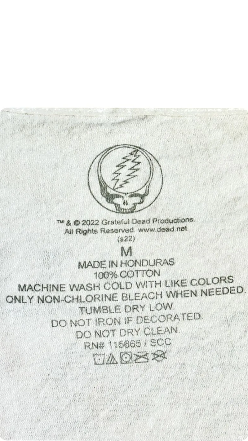 Grateful Dead 1965 Men's White Short Sleeve T-Shirt Size M photo 1