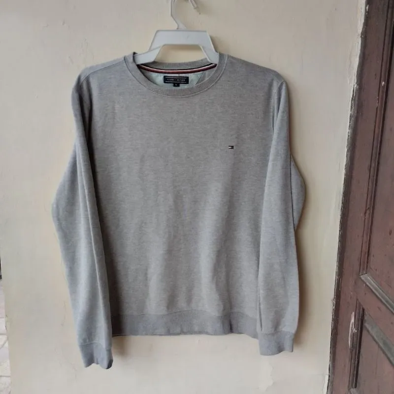 Crewneck Tommy Hilfiger flag small logo Original  photo 1
